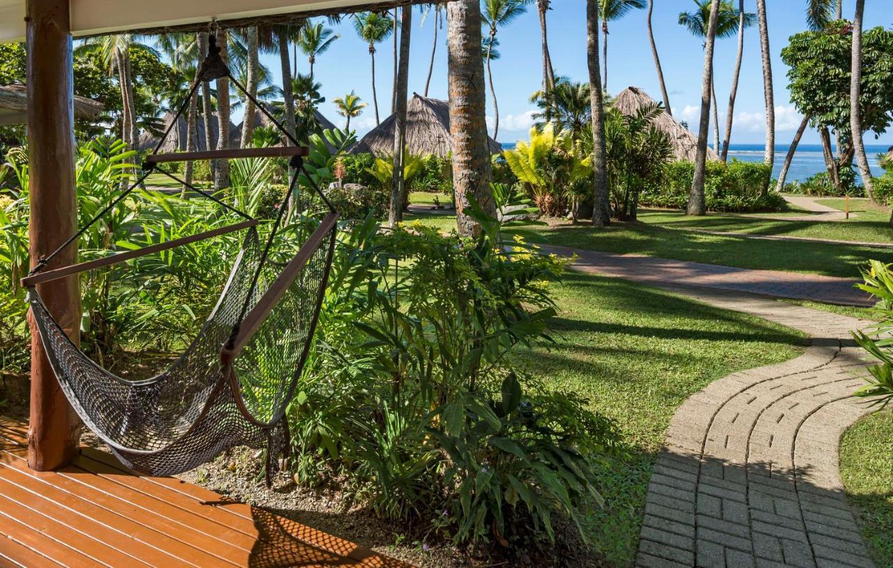 Outrigger Fiji Beach Resort Korotogo Eksteriør bilde View from the resort